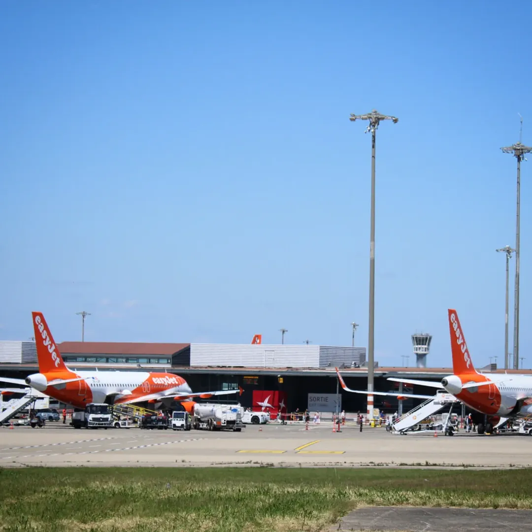 Terminal 1 at Lyon St Exupéry Airport